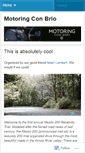 Mobile Screenshot of motoringconbrio.com